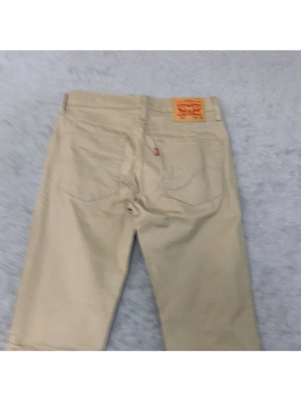 NWT Levi's 514 Straight Stretch Men's W30 L32 Khaki Chino Pants Cotton Blend